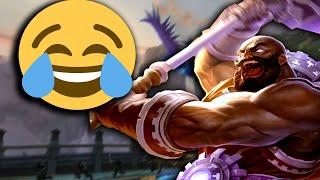 ONE OF THE FUNNIEST SMITE GAMES IVE EVER PLAYED - Masters Ranked Duel - SMITE
