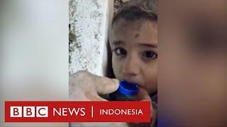 Gempa Turki Penyelamatan balita yang terjebak reruntuhan Kamu hebat Muhammed - BBC News Indonesia