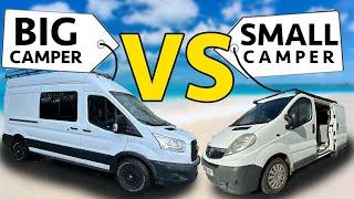 Choosing the Perfect Camper Van Big or Small?