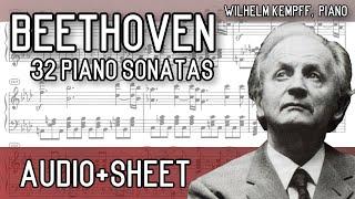 Beethoven - 32 Piano Sonatas complete Audio+Sheet Kempff