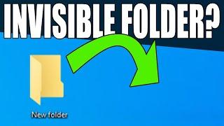 Make An Invisible Folder In Windows 10Windows 11