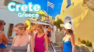 Crete Greece - Best Cities And Beaches - Walking Tour Across The Island  - 4K HDR - 6+ hours