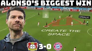 Alonsos Tactical Masterclass vs Tuchel  Tactical Analysis  Leverkusen 3-0 Bayern Munich 