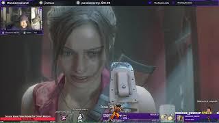 Resident Evil 2 2019 - Claire Playthrough - Stream Part 2 - NOPE