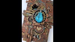 Mixed Media Puzzle Canvas