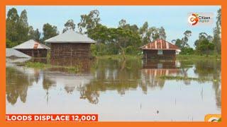 Floods have displaced 12000 people in Homa Bay county