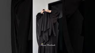 layer niqab tutorial  Niqab styles #shorts #niqab #hijabstyle