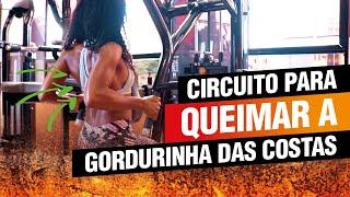 CIRCUITO PARA QUEIMAR A GORDURA DAS COSTAS