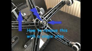 How to remove the base from the office chair