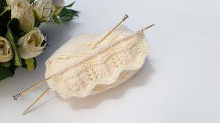 İki şiş yelek hırka battaniye örgü modeli  knitting crochet