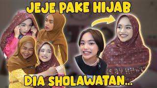 JEJE PAKE HIJAB SHOLAWATAN.. Pertama Kali.