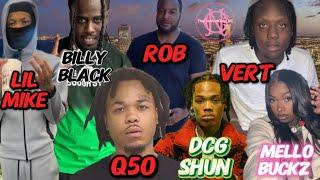 Q50 Vert Rob respond to Billionaire diss Lil Mike backdoored DCG Shun crashing out after breakup