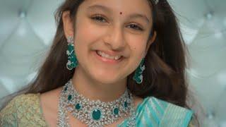 Princess SITARA AD Short Film  Mahesh Babu Daughter Sitara PMJ Jewels Ad  Film Circle