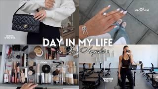 LA vlog  FASHIONPHILE Chanel unboxing reformer pilates russian manicure farmers market