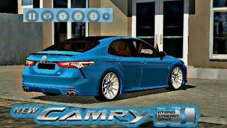 MOD BUSSID TERBARU  TOYOTA CAMRY HYBRID XSE v6