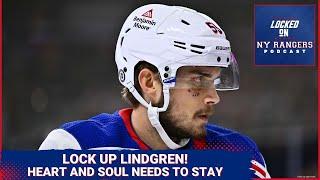 Rangers MUST keep Ryan Lindgren What is an ideal contract for the heart and soul of the team??