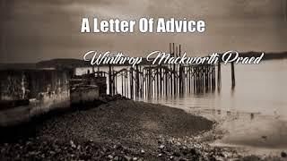 A Letter Of Advice Winthrop Mackworth Praed Poem