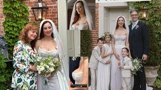 Susan Sarandon Daughter Eva Amurri Fires Back At Critics Scandalized By Her Wedding Dress Cleavage