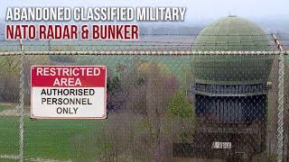 ABANDONED  classified military NATO radar & bunker
