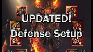 Iron Throne - Updated Defense Setup FIX YOUR PREMEAT