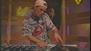 dj chosen few at the TMF Studio 19-9-1996