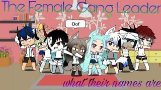 The Female Gang LeaderWhat Their Names AreShort video