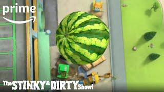 The Stinky & Dirty Show - Season 2 Part 2 - Clip Watermelon  Prime Video Kids