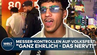 MESSERGEWALT Polizei kontrolliert Volksfest-Besucher in Bonn Sechs Messer und zwei Cutter