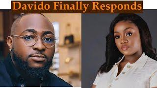 Davido Finally Reaponds To Pregnancy Allegations.