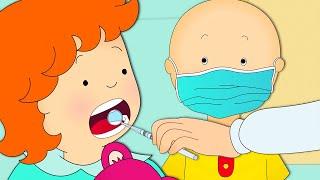 Caillou and Rosie at the Dentist  Caillou Cartoon