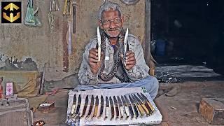 Making a Pocket Folding KNIFES  in Factory Process  Forging Mass Production