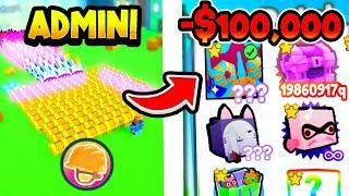 SPENDING $100000 to get INFINITE SECRET PETS in Pet Simulator Z Roblox