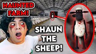 HUNTING FOR CURSED SHAUN THE SHEEP IN A HAUNTED FARM I FOUND HIM IN REAL LIFE