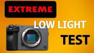 EXTREME TEST - How bad is the Fx30 in low light?