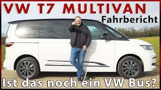 Volkswagen VW T7 Multivan 2.0 l TDI - Ist das noch ein VW Bus? Test Probefahrt Review Deutsch 2024