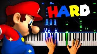 Overworld Theme from New Super Mario Bros. - Piano Tutorial