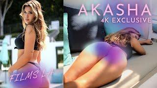 POOL DAY W AKASHA  FILMS LA MODELS  EXCLUSIVE 4K VIDEO