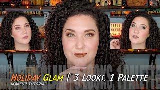 Holiday Glam  3 Makeup Looks 1 Palette  Makeup Tutorials