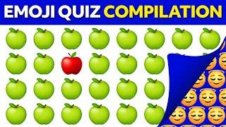 Find The Odd Emoji Out & More to Win This Quiz  Ultimate Emoji Quiz Compilation #1