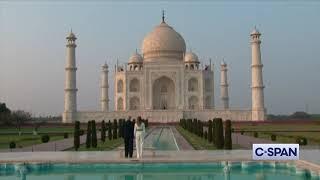 President Trump and First Lady visit the Taj Mahal