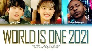 Kim Yohan Chuu Eric Bellinger - World is one 2021 Color Coded Lyrics