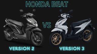 Honda Beat Version 2 o Version 3?  Ano bang mas maganda?