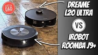 Dreame L20 Ultra vs iRobot Roomba J9+ Combo Vacuum & Mop COMPARISON  Who Wins???