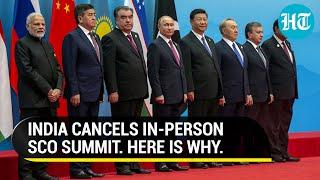 Indias surprise move on SCO summit New Delhi cancels in-person huddle Virtual Meet In July