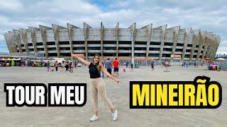Estádio Mineirão Belo Horizonte  Tour Meu Mineirão