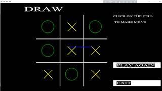 Minimax algorithm tic tac toe in c++ with source code