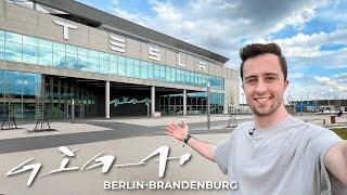 Wir besuchen die Tesla Gigafactory Berlin Lobby Tour