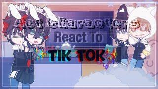 AOT Characters React To Tik Tok GC Reaction Video  Ft My Ships  Read The Description⁠⁠