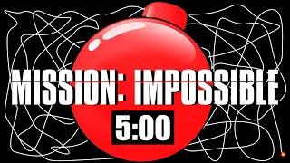 5 Minute Timer Bomb MISSION IMPOSSIBLE 