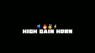 HIGH GAIN HORN 